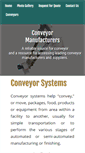 Mobile Screenshot of conveyor-systems.biz